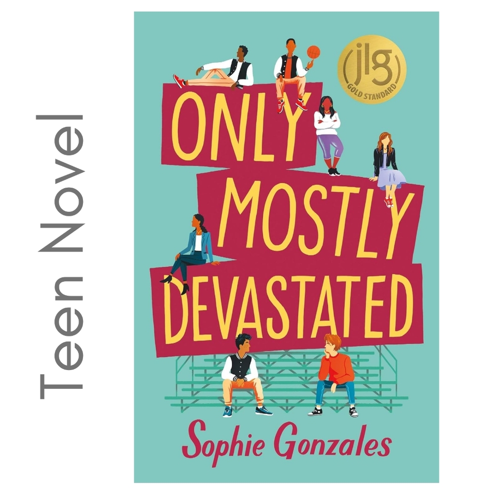 3/$13 Only mostly devastated Teen Novel book fiction by Sophie Gonzalez …